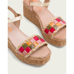 Calzaro Sandalias | Sandalia cuña piel 2729 Tamaris colores