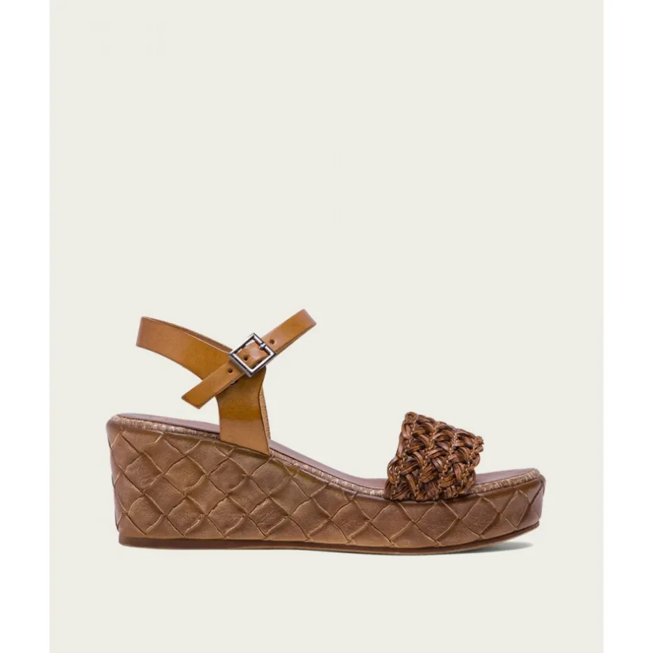 sandalia_cua_piel_avellan_1.webp Calzaro Sandalias | Sandalia Cuña Piel Avellana 2834 Salma.