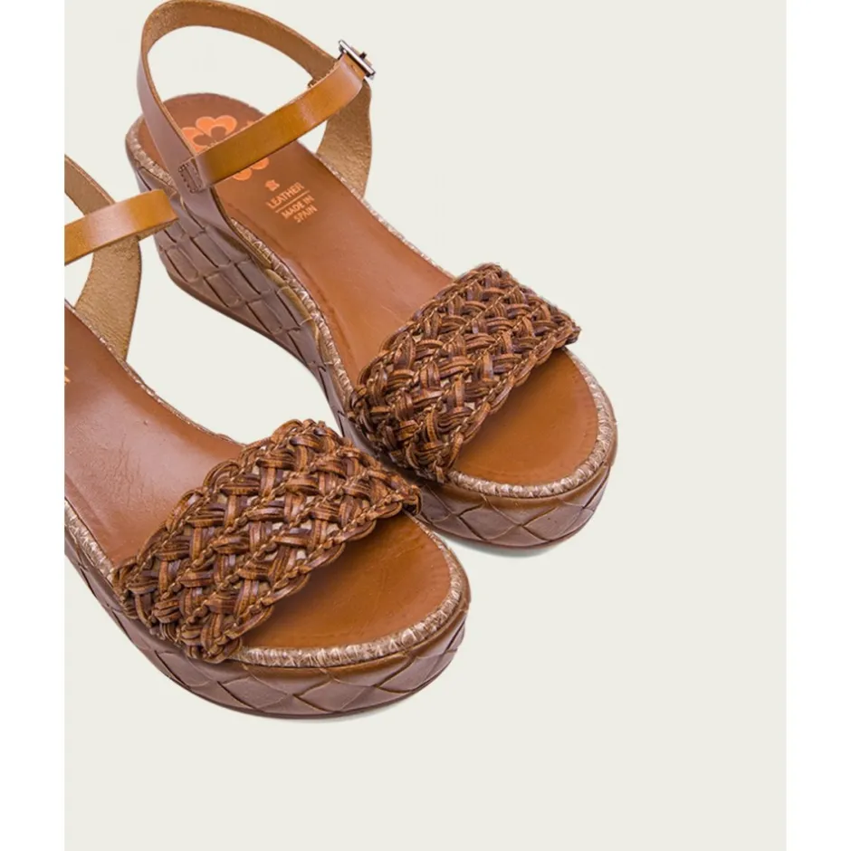 sandalia_cua_piel_avellan_4.webp Calzaro Sandalias | Sandalia Cuña Piel Avellana 2834 Salma.