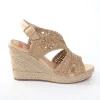 Calzaro Alpargatas | Sandalia cuña yute 322 beige