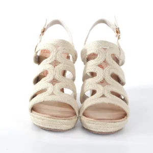 Calzaro Alpargatas | Sandalia cuña yute 321 beige
