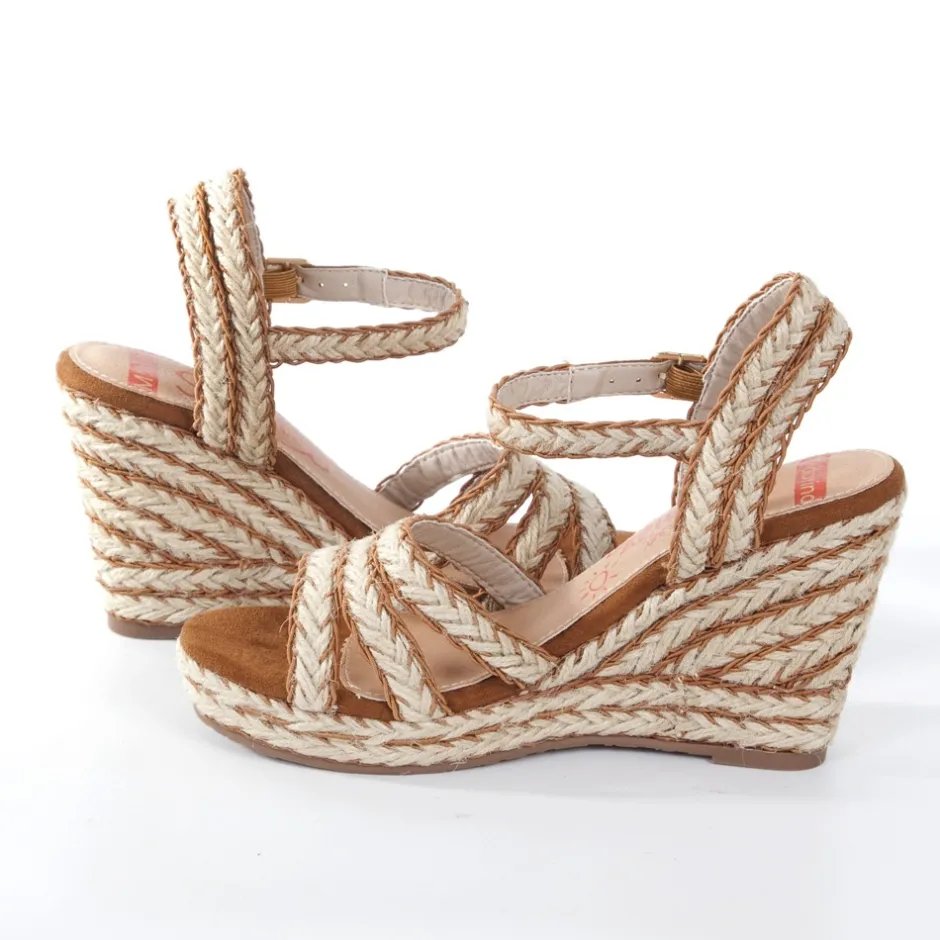 sandalia_cua_yute__camel_3.webp Calzaro Sandalias | Sandalia cuña yute 326 camel