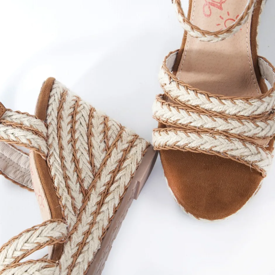 sandalia_cua_yute__camel_4.webp Calzaro Sandalias | Sandalia cuña yute 326 camel