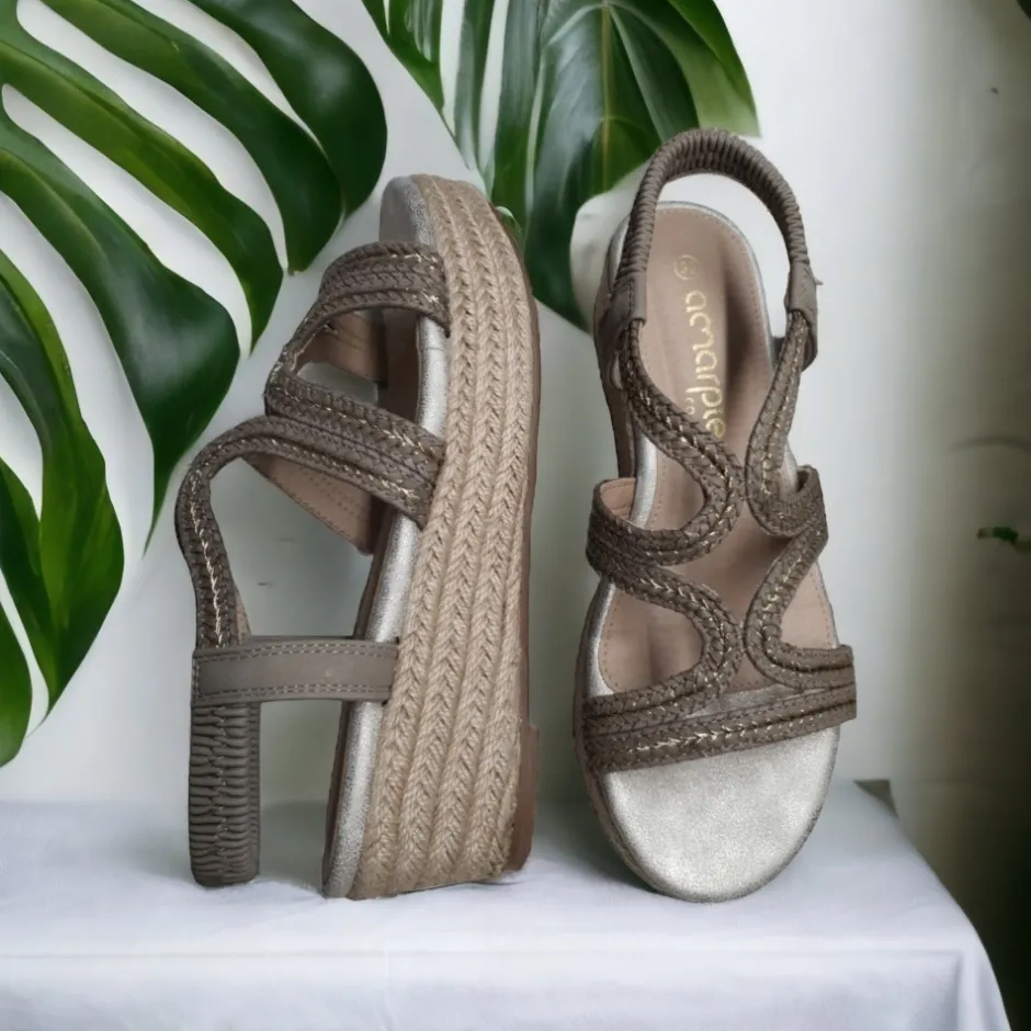 sandalia_cua_yute__gris_t_2.webp Calzaro Sandalias | Alpargatas | Sandalia Cuña Yute 23526 Gris Tiras Trenza