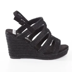 Calzaro Alpargatas | Sandalia cuña yute 321 negro