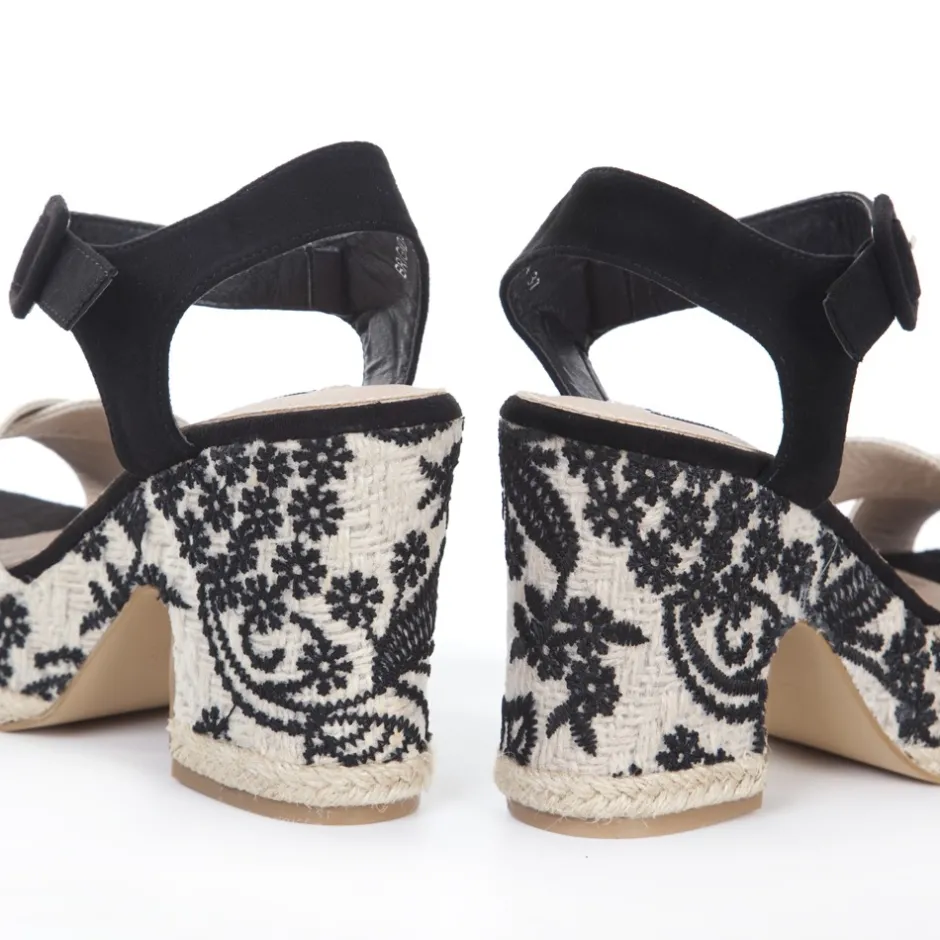 sandalia_cua_yute_brgida__3.webp Calzaro Sandalias | Alpargatas | Sandalia Cuña Yute Brígida Negra Taupe