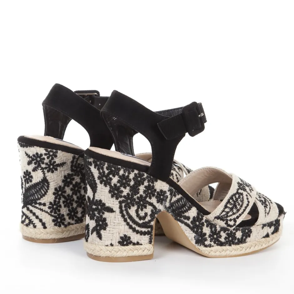 sandalia_cua_yute_brgida__6.webp Calzaro Sandalias | Alpargatas | Sandalia Cuña Yute Brígida Negra Taupe
