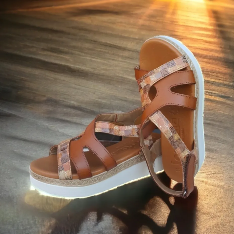 sandalia_cuina__cuero_3.webp Calzaro Sandalias | Sandalia Cuñina 2211 Cuero.
