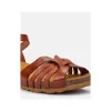 Calzaro Sandalias Bios | Sandalia de Cuña Mónaco 185 Cuero.