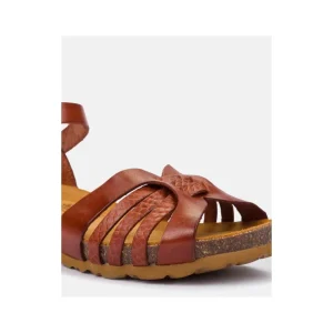 Calzaro Sandalias Bios | Sandalia de Cuña Mónaco 185 Cuero.