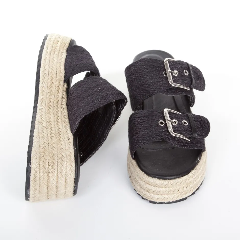sandalia_hebillas_yute__n_5.webp Calzaro Sandalias | Alpargatas | Sandalia Hebillas Yute 22036 Negro