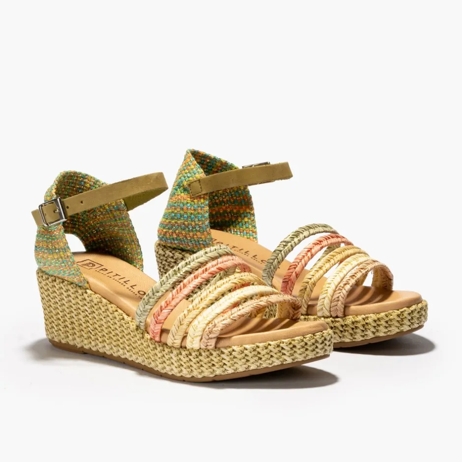 sandalia_mujer_pala__con__4.webp Calzaro Sandalias | Sandalia Mujer Pala 5234 con Cinco Trenzas Verde.