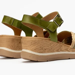Calzaro Sandalias | Sandalia Pala Cruzada 5022 Kaki