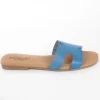 Calzaro Sandalias | Sandalia plana 7034 azul