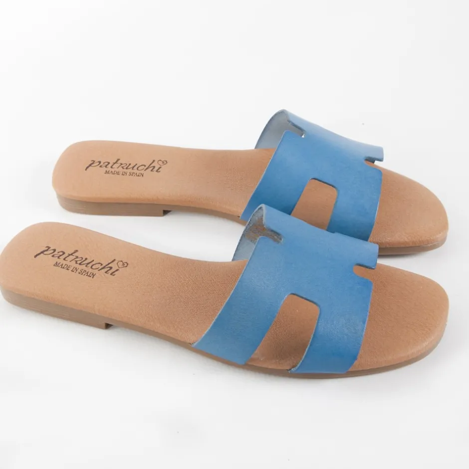 sandalia_plana__azul_4.webp Calzaro Sandalias | Sandalia plana 7034 azul