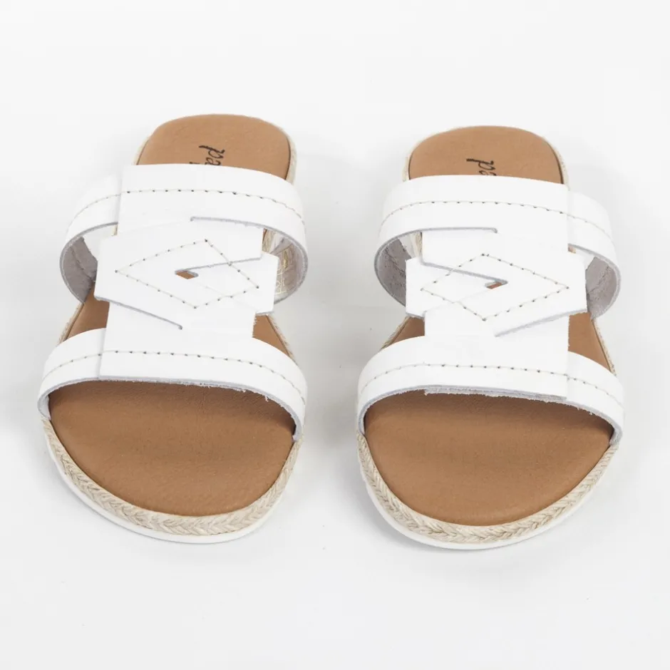 sandalia_plana__blanco_2.webp Calzaro Sandalias | Sandalia plana 5024 blanco