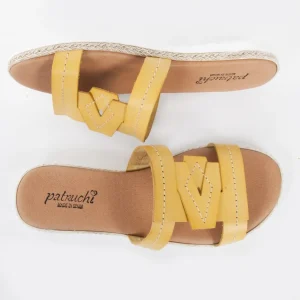 Calzaro Sandalias | Sandalia plana 5024 mostaza