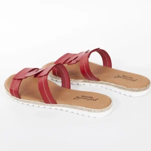 Calzaro Sandalias | Sandalia plana 5024 rojo