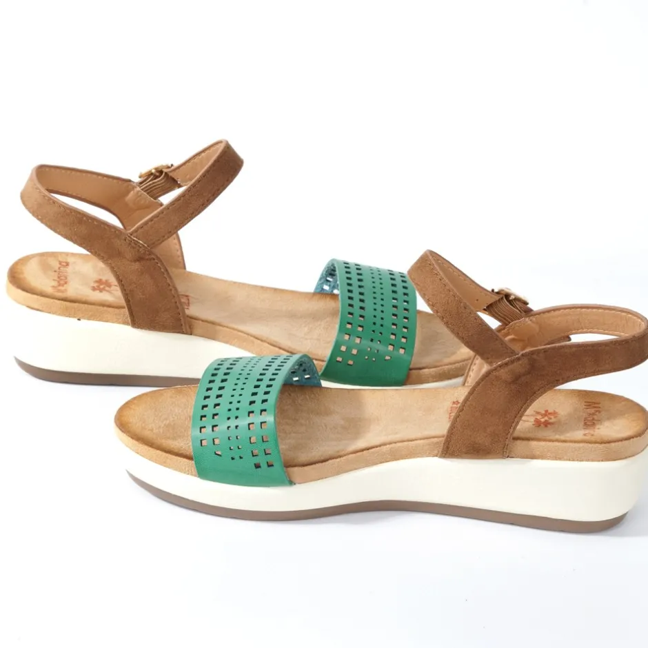 sandalia_plana__verde_2.webp Calzaro Sandalias | Sandalia plana 277 verde