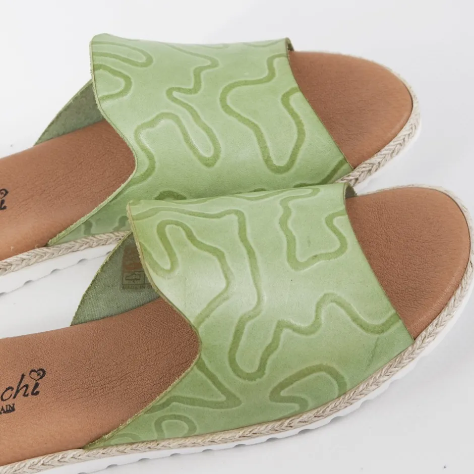 sandalia_plana__verde_4-1.webp Calzaro Sandalias | Sandalia plana 5012 verde