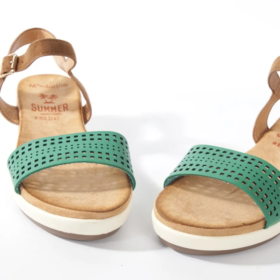 sandalia_plana__verde_4.webp Calzaro Sandalias | Sandalia plana 277 verde
