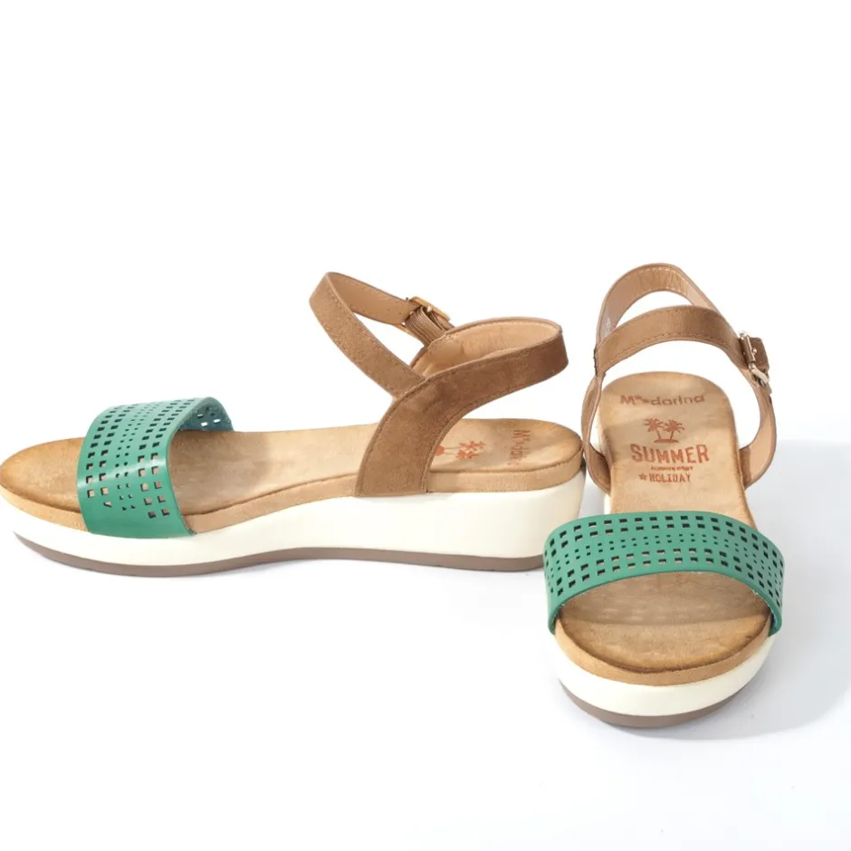 sandalia_plana__verde_7.webp Calzaro Sandalias | Sandalia plana 277 verde