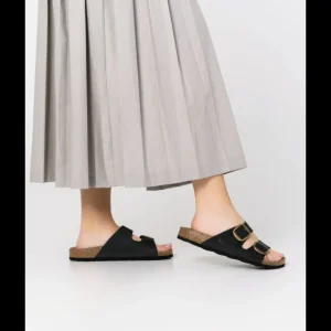 Calzaro Sandalias Bios | Sandalia Plana Granada 700 Negro
