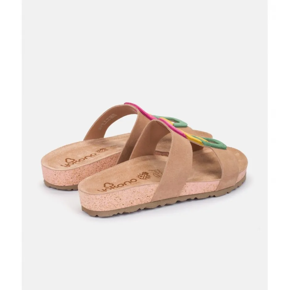 sandalia_plana_jerba__mul_3.webp Calzaro Sandalias Bios | Sandalia Plana Jerba 124 Multi Fucsia, Mostaza, Verde.