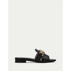 Calzaro Zuecos | Sandalias | Sandalia Plana Lena 243268 Negro