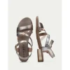 Calzaro Sandalias | Sandalia Plana Lena 243367 Oro-Plata.