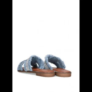 Calzaro Sandalias | Sandalia Plana Vaquera 10050 Etika Tropea Azul Jeans .