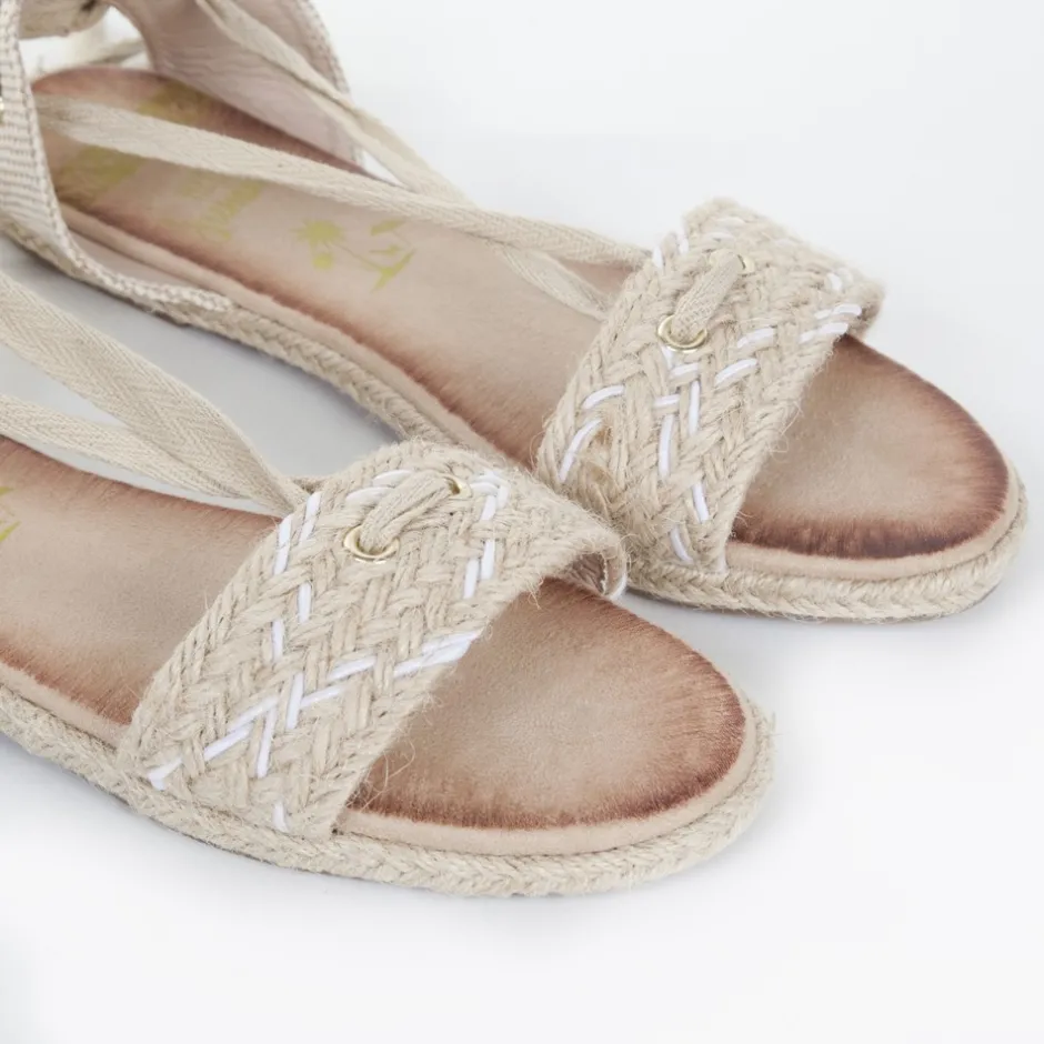 sandalia_plana_yute__natu_0.webp Calzaro Sandalias | Alpargatas | Sandalia Plana Yute 665 Natural