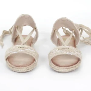 Calzaro Sandalias | Alpargatas | Sandalia Plana Yute 665 Natural
