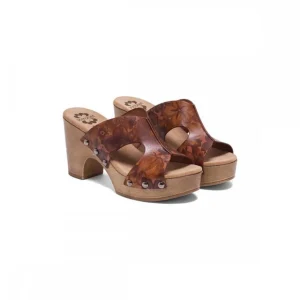 Calzaro Zuecos | Sandalia tacón sport 2669 taupe