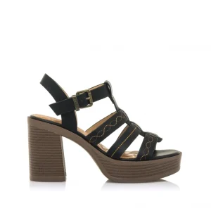 Calzaro Zapatos De Tac贸n | Zapatos De Tac贸n | Sandalia Tacón Sport New 67 53384 Negra.