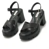 Calzaro Sandalias | Sandalias | Sandalia Tacón Sport Saba 53403 Negra.