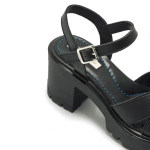 Calzaro Sandalias | Sandalias | Sandalia Tacón Sport Saba 53403 Negra.