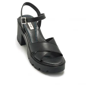 Calzaro Sandalias | Sandalias | Sandalia Tacón Sport Saba 53403 Negra.