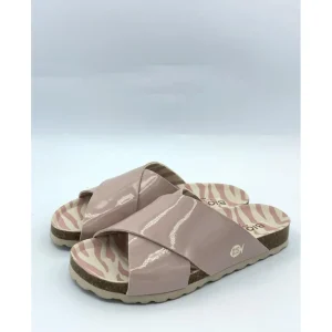 Calzaro Sandalias Bios | Sandalia tiras 73674 Chay Nude Maquillaje
