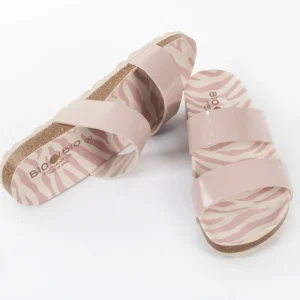 Calzaro Sandalias Bios | Sandalia tiras 75584 Chenny Nude Maquillaje