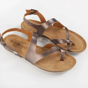 Calzaro Sandalias Bios | Sandalia trabilla  77148 Gosa bronce