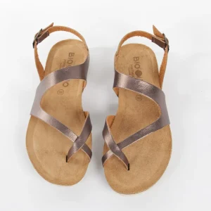 Calzaro Sandalias Bios | Sandalia trabilla  77148 Gosa bronce