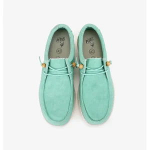 Calzaro Deportivas Casual | Deportivas | Wallabi Casual WP150 Washed Verde Claro