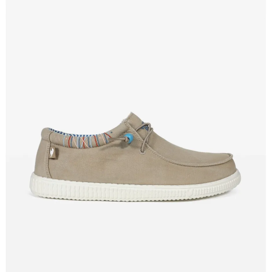 zapatilla_cordones_casual_0-7.webp Calzaro Deportivas Casual | Zapatilla Cordones Casual WP150 WINDOVER Wood Beige