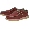 Calzaro Deportivas Casual | Zapatilla Cordones Casual 40003 Braided Rojo