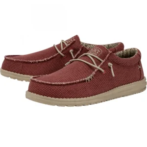 Calzaro Deportivas Casual | Zapatilla Cordones Casual 40003 Braided Rojo
