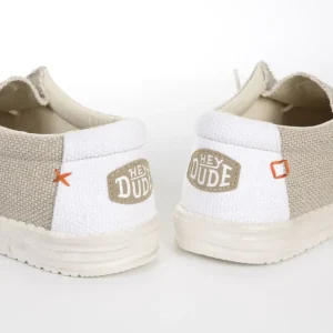 Calzaro Deportivas Casual | Zapatilla Cordones Casual 40003 Braided Beige Off White