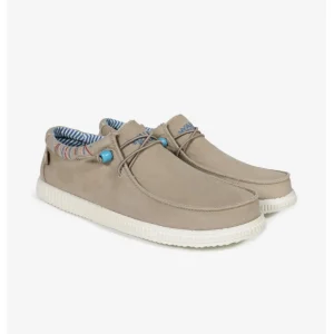 Calzaro Deportivas Casual | Zapatilla Cordones Casual WP150 WINDOVER Wood Beige
