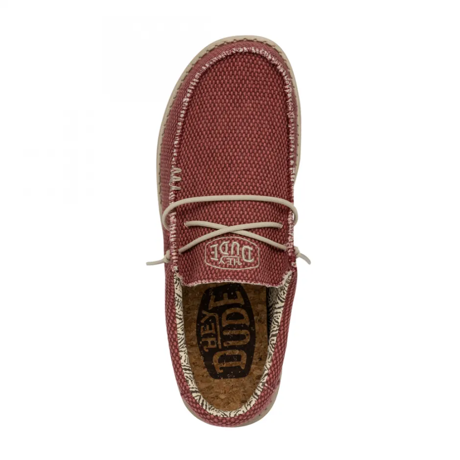 zapatilla_cordones_casual_2-8.webp Calzaro Deportivas Casual | Zapatilla Cordones Casual 40003 Braided Rojo