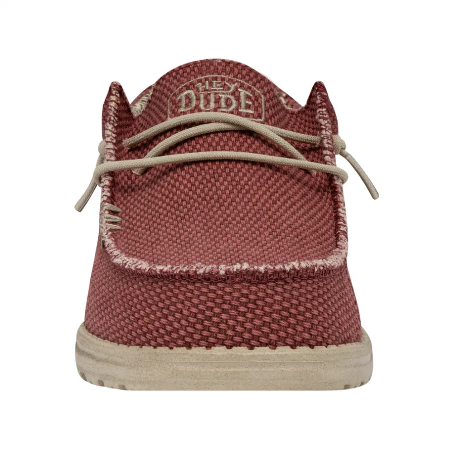 zapatilla_cordones_casual_3-8.webp Calzaro Deportivas Casual | Zapatilla Cordones Casual 40003 Braided Rojo